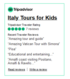 Trip Advisor Reviews